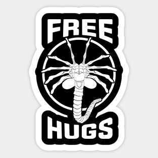 Free Facehugger Hugs Sticker